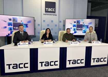 Пресс-конференция в региональном информационном центре ТАСС